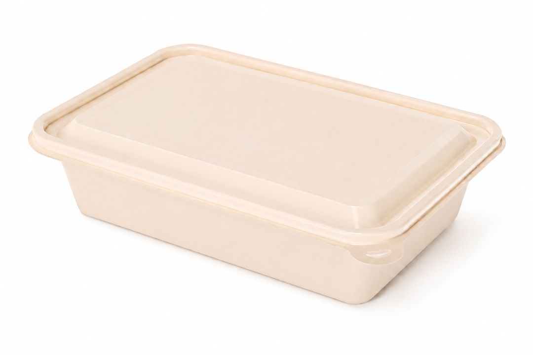 29 oz Rectangular Takeout Container with Lid – 300 Sets